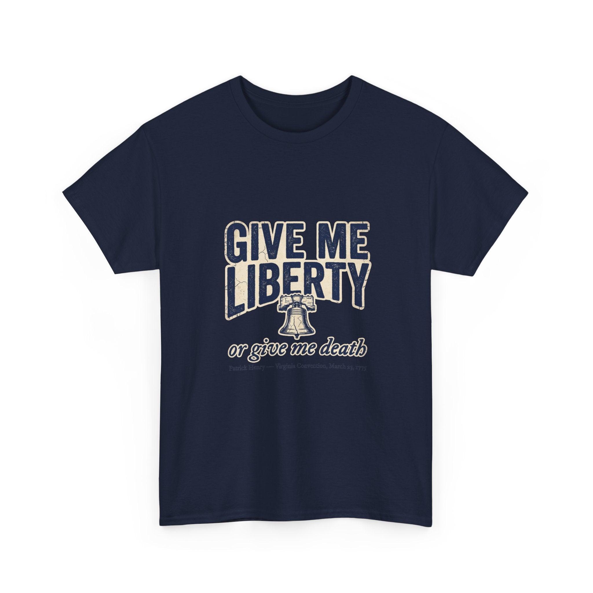 Give Me Liberty — Patriotic Graphic Tee