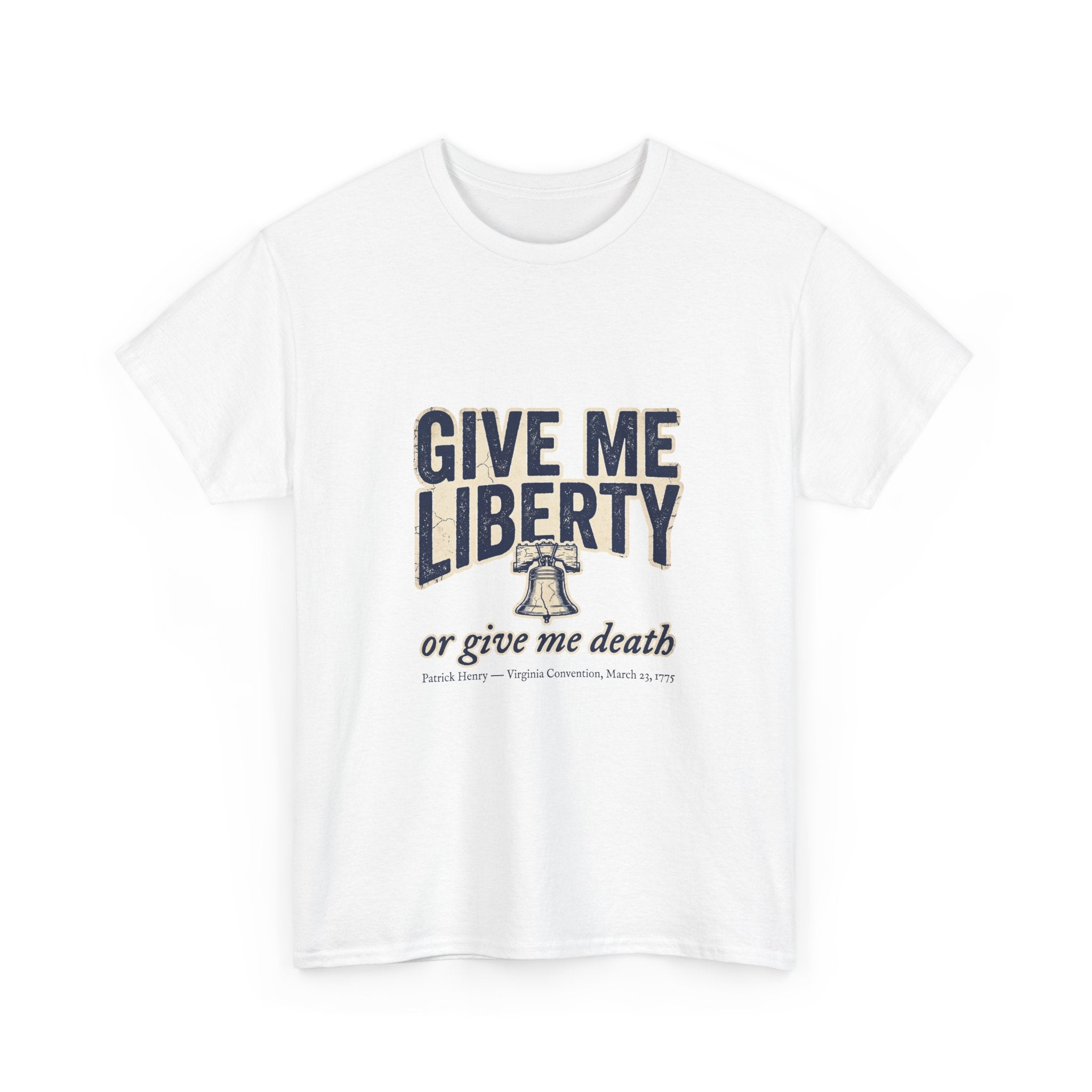 Give Me Liberty — Patriotic Graphic Tee