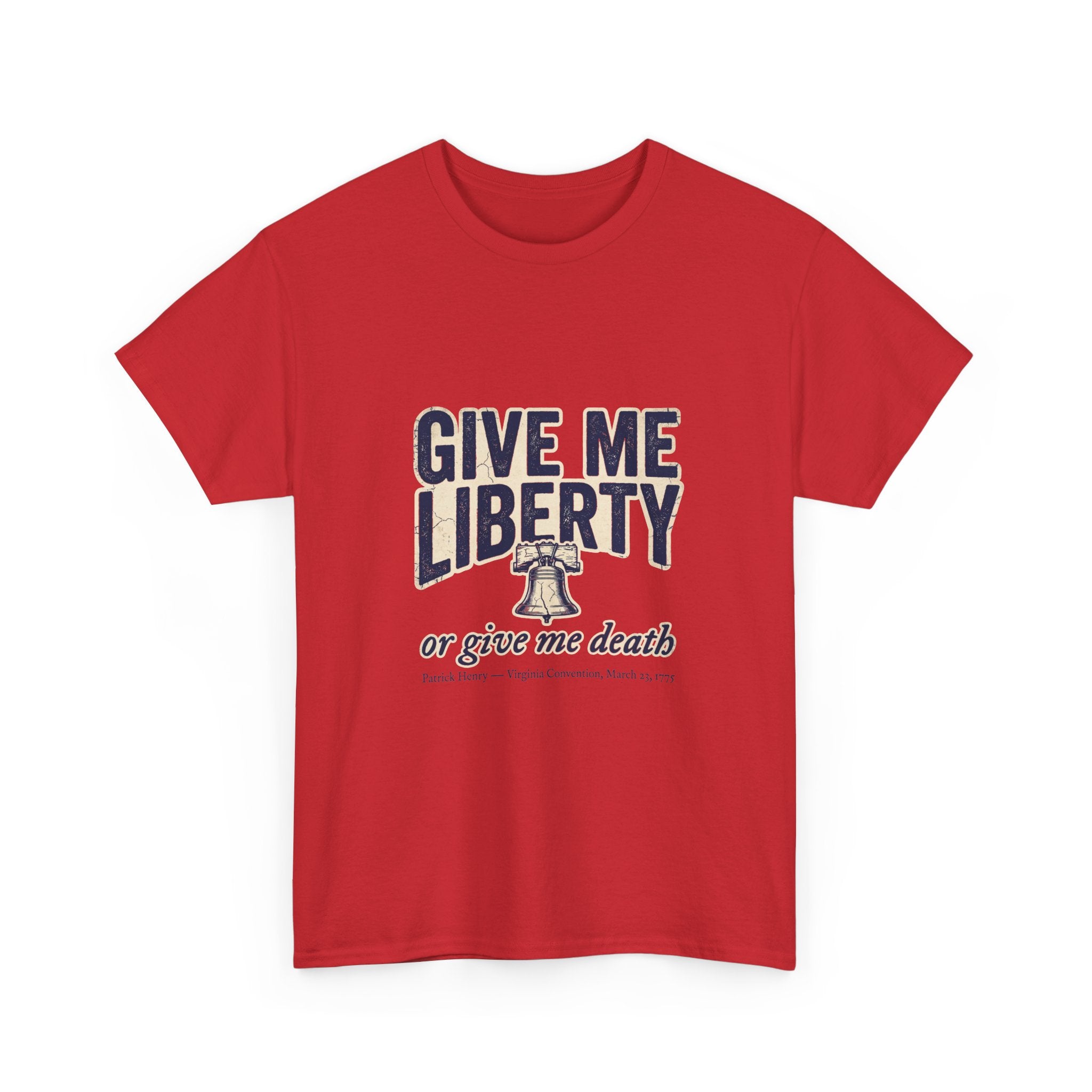Give Me Liberty — Patriotic Graphic Tee