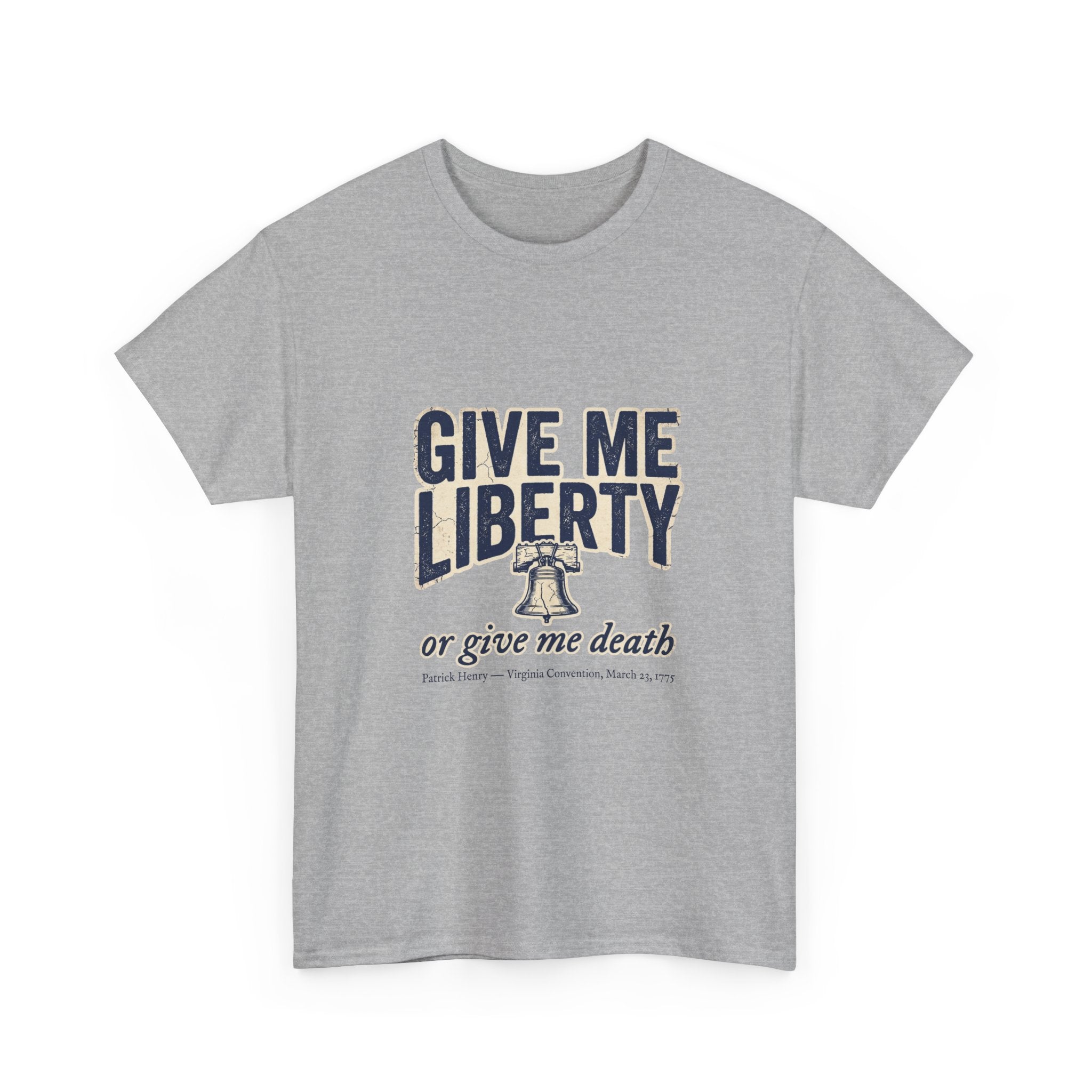 Give Me Liberty — Patriotic Graphic Tee