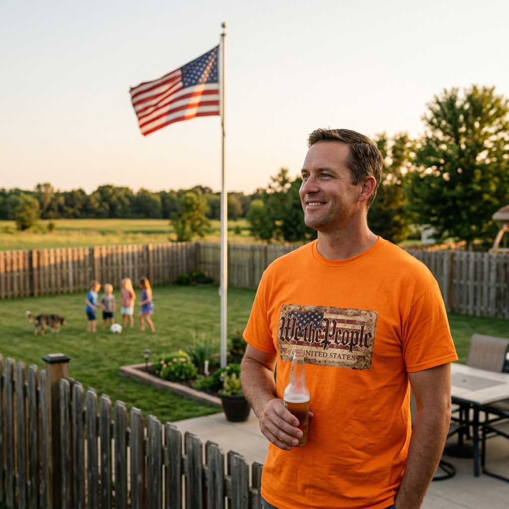 We The People — Patriotic Graphic Tee